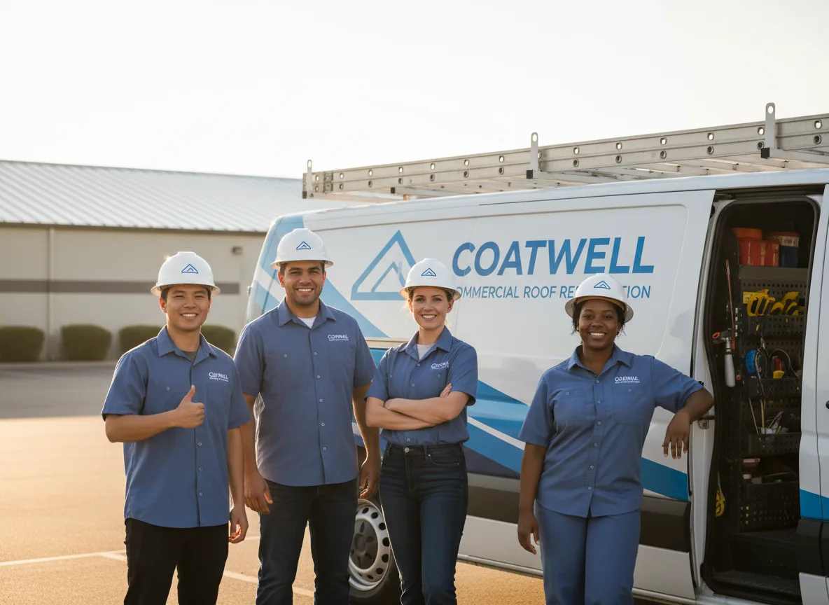 Commercial roof coating company in Wadsworth, IL